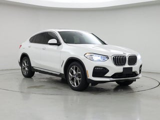 2021 BMW X4 with Alpine White Exterior