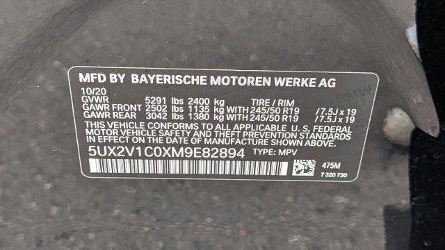 2021 BMW X4 xDrive30i