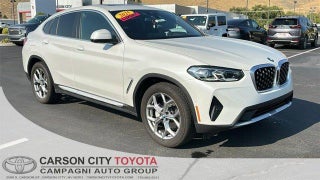2025 BMW X4 with Mineral White Metallic Exterior