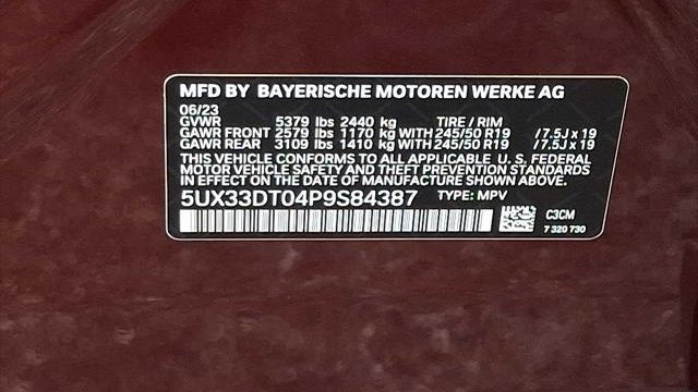 2023 BMW X4 xDrive30i