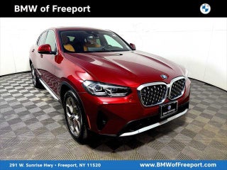 2024 BMW X4 with Aventurin Red Metallic Exterior
