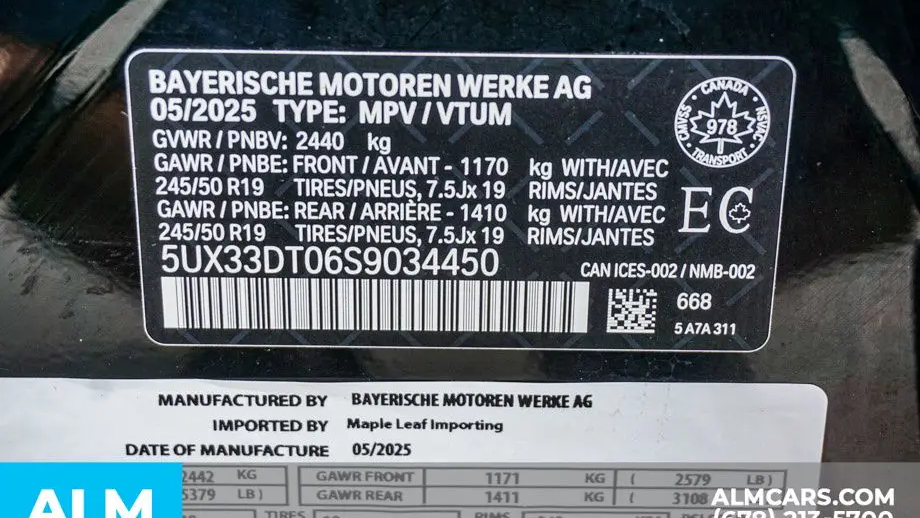 2025 BMW X4 xDrive30i