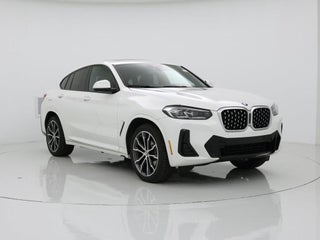 2022 BMW X4 with Alpine White Exterior