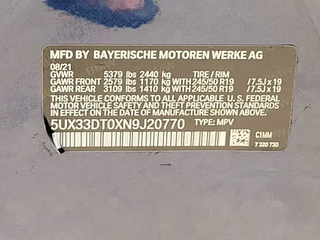 2022 BMW X4 - $31,311