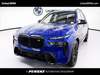 2026 BMW X7 with Marina Bay Blue Metallic Exterior