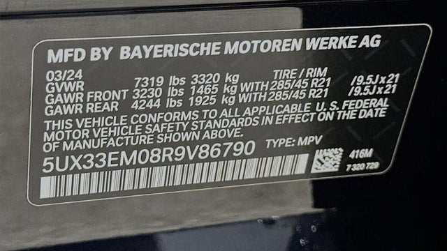 2024 BMW X7 M60i