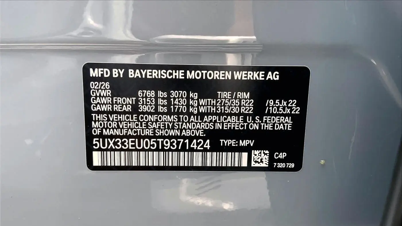 2026 BMW X5 M60i