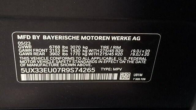 2024 BMW X5 M60i