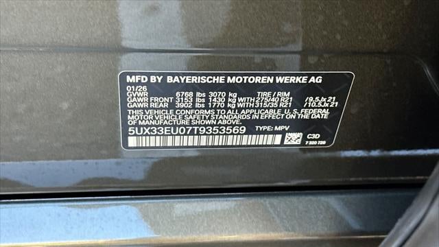 2026 BMW X5 M60i