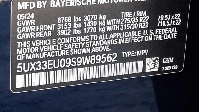 2025 BMW X5 M60i