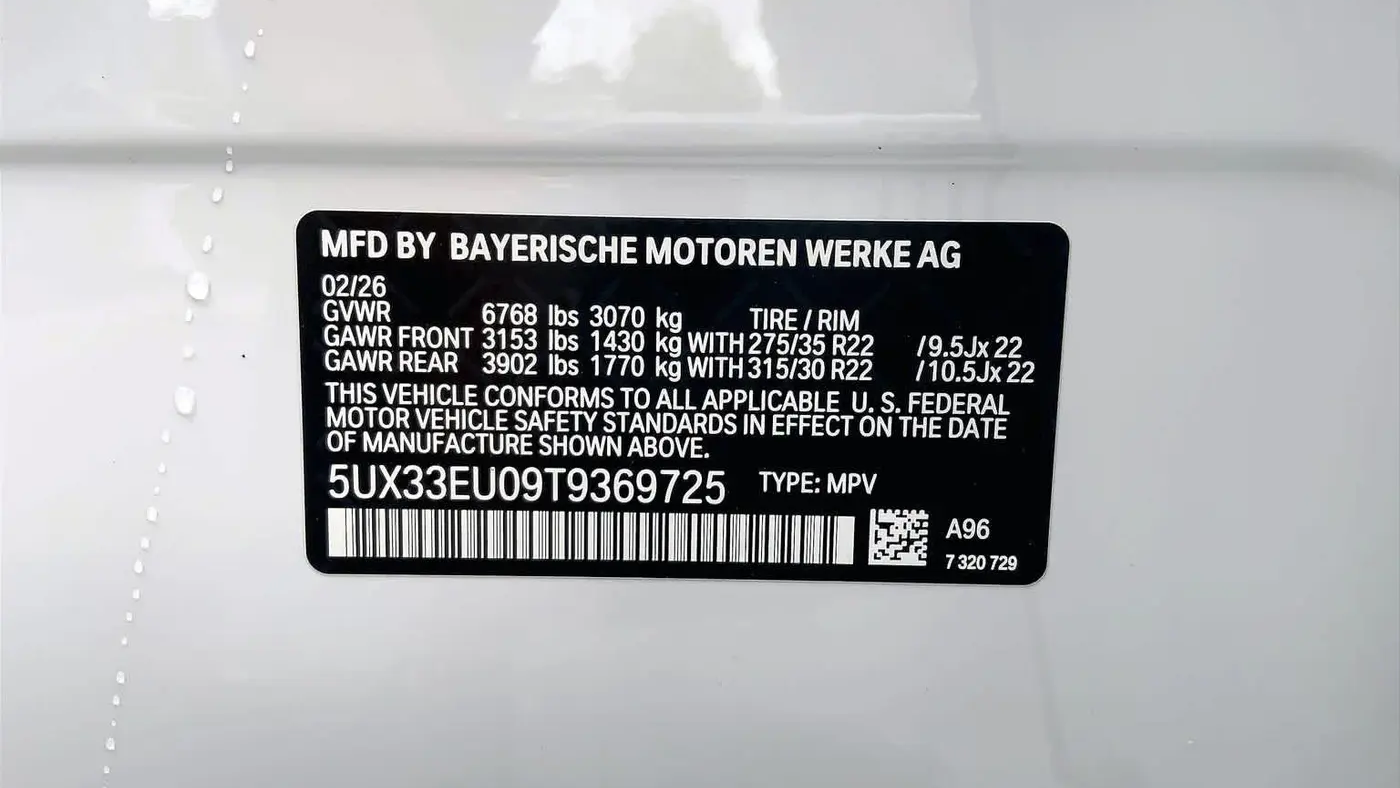 2026 BMW X5 M60i