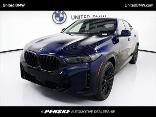 2026 BMW X6 with Tanzanite Blue Ii Metallic Exterior