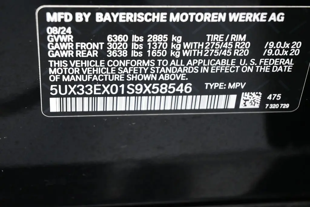 2025 BMW X6 - $49,871