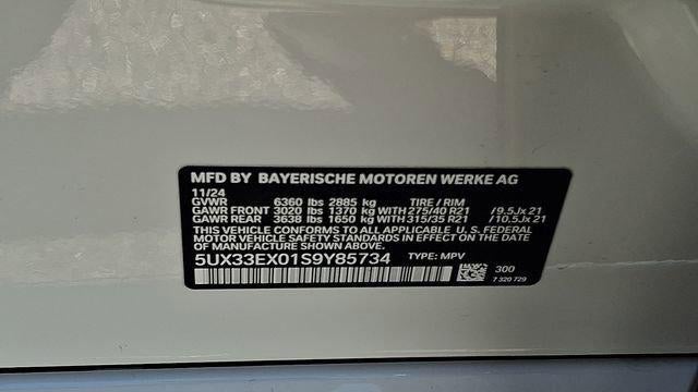 2025 BMW X6 xDrive40i