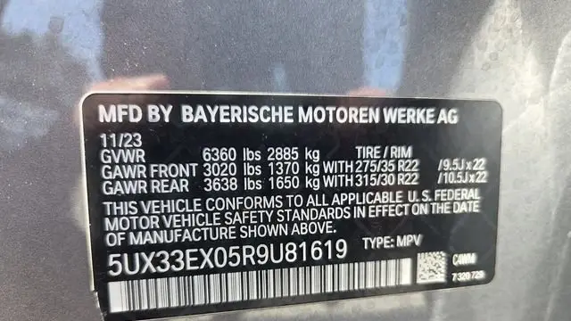 2024 BMW X6 xDrive40i