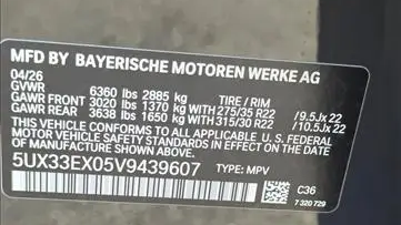 2027 BMW X6 xDrive40i