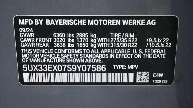 2025 BMW X6 xDrive40i