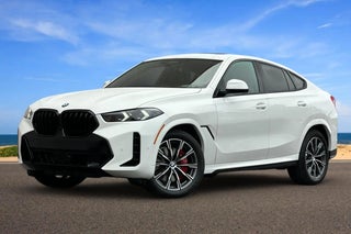 2026 BMW X6 with Alpine White Exterior