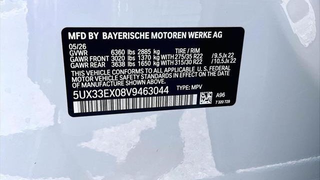 2027 BMW X6 xDrive40i
