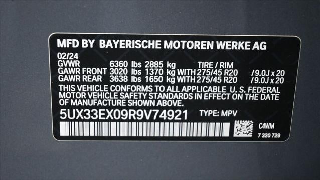 2024 BMW X6 xDrive40i