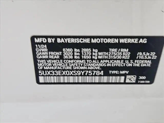 2025 BMW X6 - $67,990