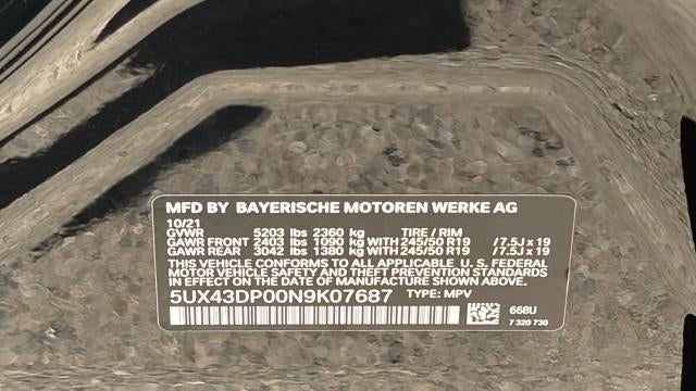 2022 BMW X3 sDrive30i