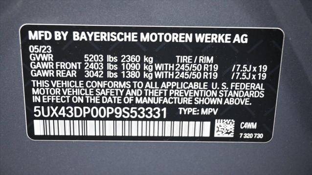 2023 BMW X3 sDrive30i