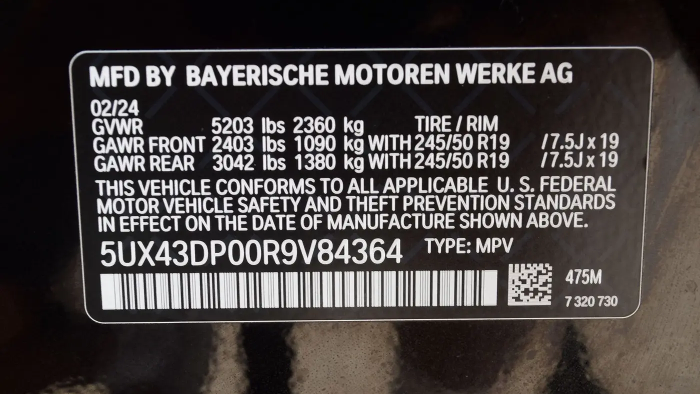 2024 BMW X3 sDrive30i