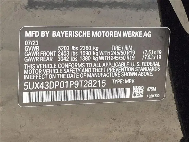 2023 BMW X3 - $27,315