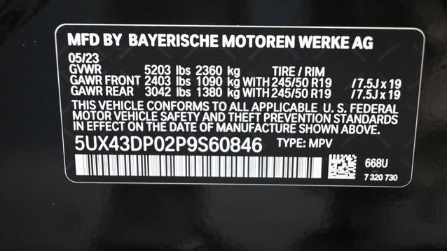 2023 BMW X3 sDrive30i