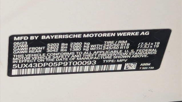 2023 BMW X3 sDrive30i