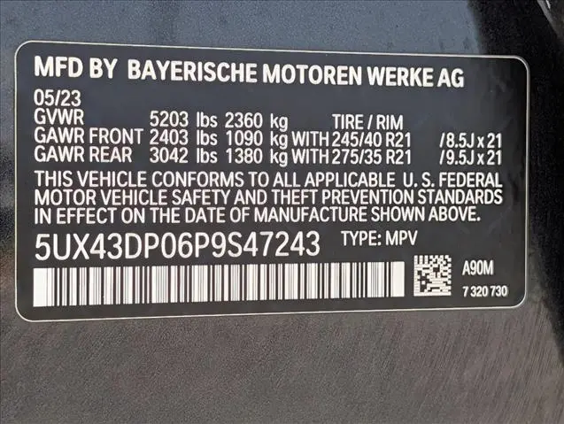 2023 BMW X3 - $25,990