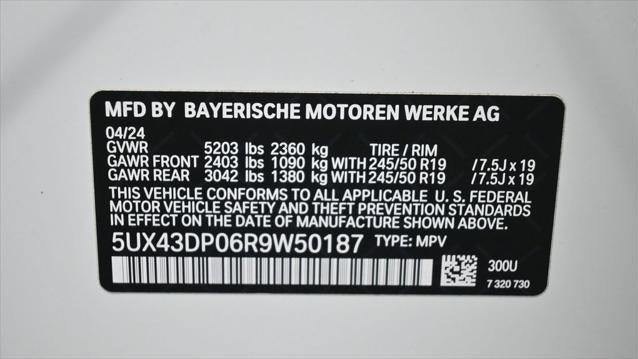 2024 BMW X3 sDrive30i
