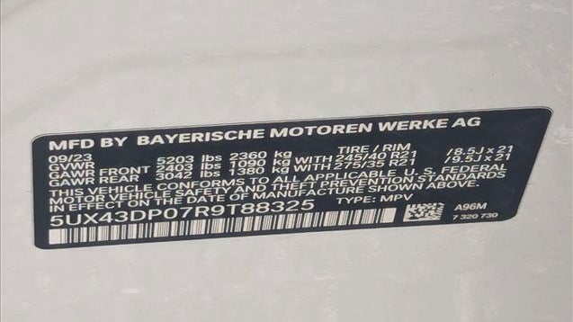2024 BMW X3 sDrive30i