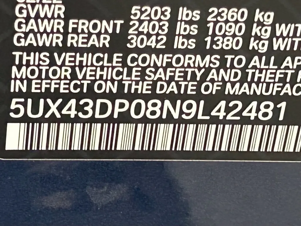 2022 BMW X3 - $27,497