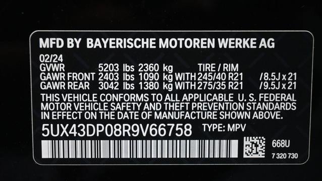 2024 BMW X3 sDrive30i