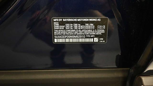 2022 BMW X3 sDrive30i