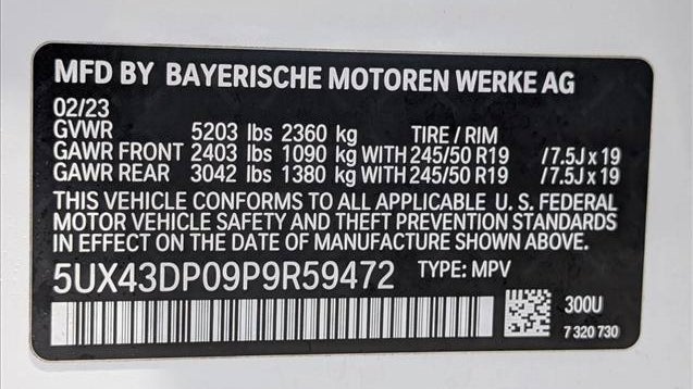 2023 BMW X3 sDrive30i