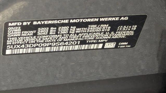 2023 BMW X3 sDrive30i