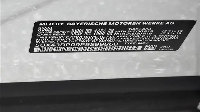 2023 BMW X3 sDrive30i