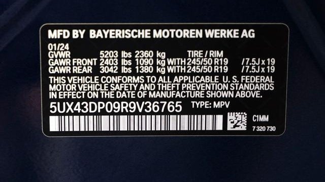 2024 BMW X3 sDrive30i