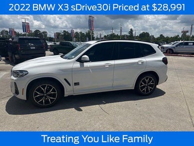 2022 BMW X3 Sdrive30i 4DR Sports Activity Vehicle