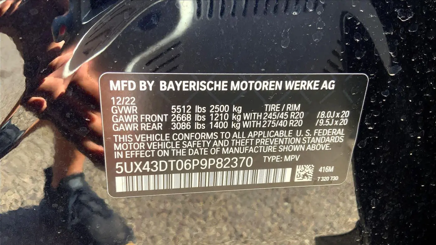 2023 BMW X4 M40i