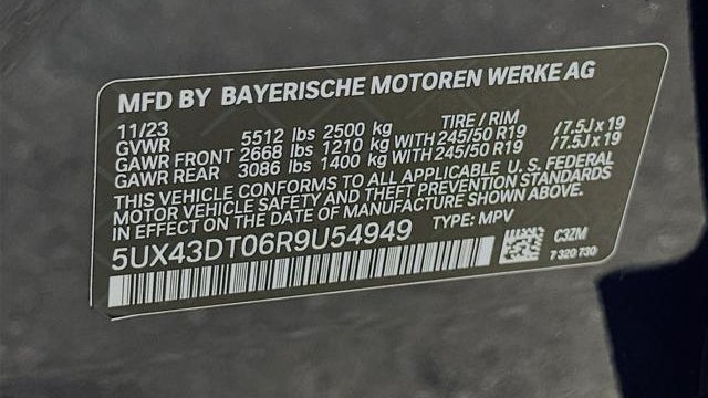 2024 BMW X4 M40i