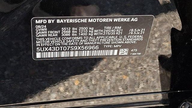 2025 BMW X4 M40i
