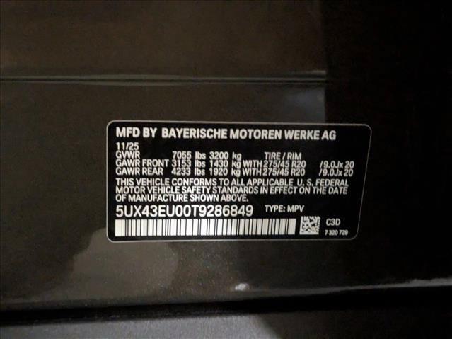 2026 BMW X5 - $85,925