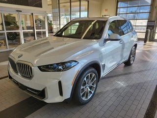 2026 BMW X5 with Mineral White Metallic Exterior