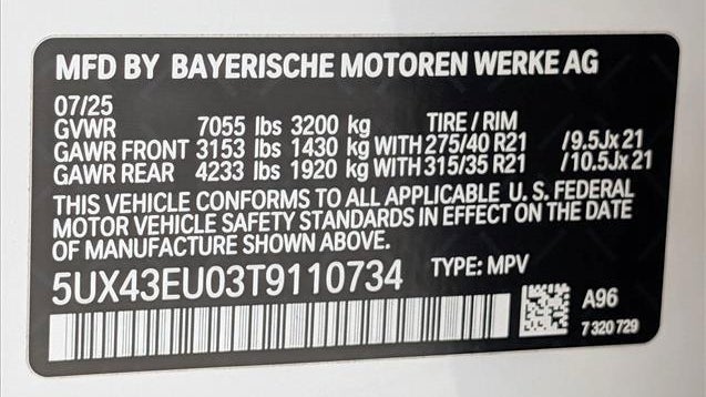 2026 BMW X5 xDrive50e