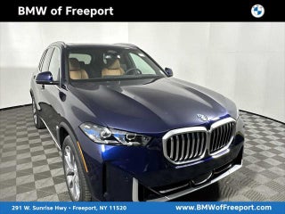 2026 BMW X5 with Tanzanite Blue Ii Metallic Exterior