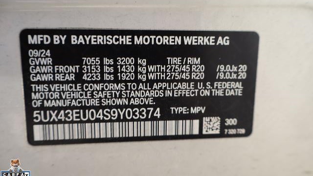2025 BMW X5 xDrive50e